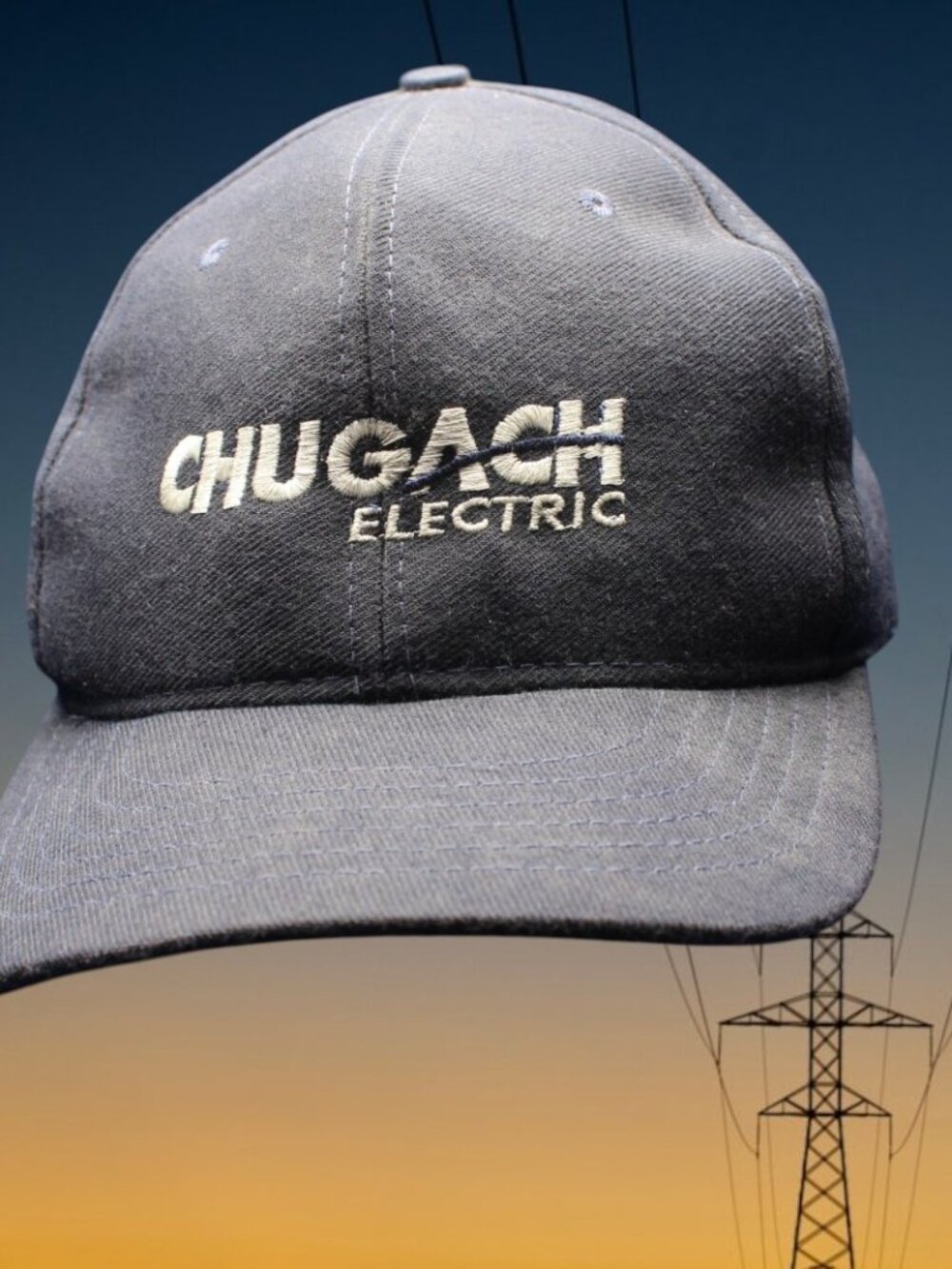 Alaska  Chugach Electric Hat Cap Power company USA lineman